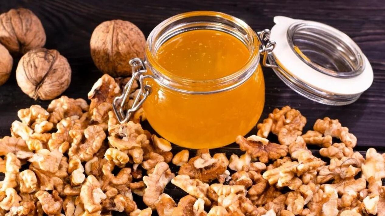 мед с орехами для восстановления потенции